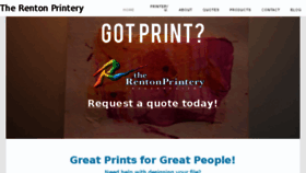 What Rentonprintery.com website looked like in 2018 (6 years ago)