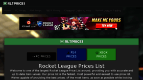 What Rltprices.com website looked like in 2018 (6 years ago)