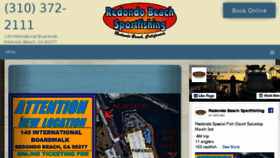 What Redondobeachsportfishing.com website looked like in 2018 (6 years ago)