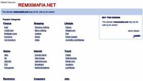 What Remixmafia.net website looked like in 2018 (6 years ago)