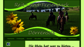 What Reitundferienpark.de website looked like in 2018 (6 years ago)