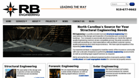 What Rbengineering.com website looked like in 2018 (6 years ago)