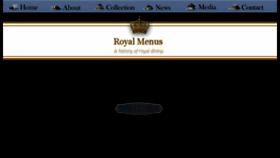 What Royal-menus.com website looked like in 2018 (6 years ago)