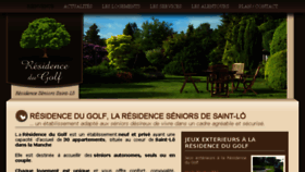 What Residence-seniors-manche.com website looked like in 2018 (6 years ago)
