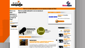 What Radiomolina.com website looked like in 2018 (6 years ago)