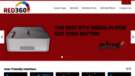 What Red360.tv website looked like in 2018 (6 years ago)