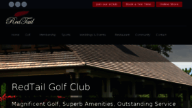 What Redtailgc.com website looked like in 2018 (6 years ago)