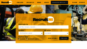 What Recruitni.com website looked like in 2018 (6 years ago)