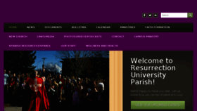 What Resurrectionbozeman.org website looked like in 2018 (6 years ago)