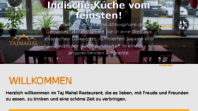 What Restaurant-tajmahal-landshut.de website looked like in 2018 (6 years ago)