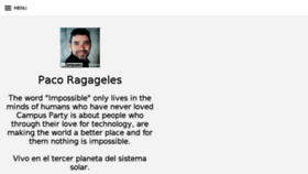 What Ragageles.com website looked like in 2018 (6 years ago)