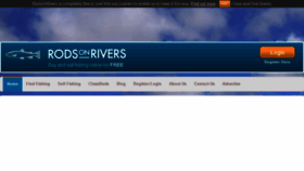 What Rodsonrivers.com website looked like in 2018 (6 years ago)
