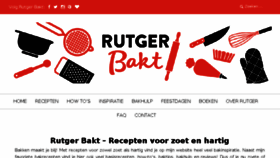 What Rutgerbakt.nl website looked like in 2018 (7 years ago)