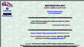 What Rhythmtown-jive.com website looked like in 2018 (6 years ago)