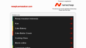 What Resepkuemasakan.com website looked like in 2018 (6 years ago)