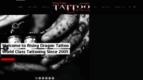 What Risingdragontattoo.co.za website looked like in 2018 (6 years ago)