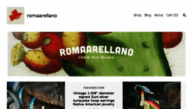 What Romaarellano.com website looked like in 2018 (6 years ago)