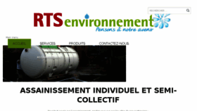 What Rts-assainissement.fr website looked like in 2018 (6 years ago)