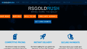 What Rsgoldrush.com website looked like in 2018 (6 years ago)