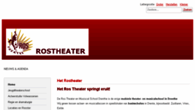 What Rostheater.nl website looked like in 2018 (6 years ago)