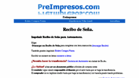 What Recibo-de-sena.preimpresos.com website looked like in 2018 (6 years ago)