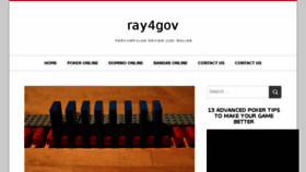 What Ray4gov.com website looked like in 2018 (6 years ago)