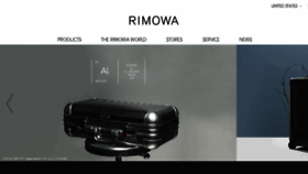 What Rimowa-thailand.com website looked like in 2018 (6 years ago)