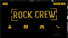 What Rockcrewportal.dk website looked like in 2018 (6 years ago)