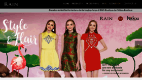 What Rainboutique.net website looked like in 2018 (6 years ago)