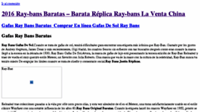 What Ray-banbaratas.top website looked like in 2018 (6 years ago)