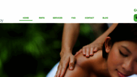 What Richmondremedymassage.ca website looked like in 2018 (6 years ago)