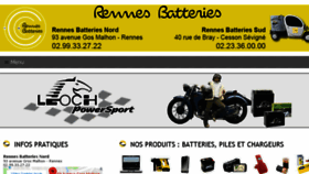 What Rennesbatteries.com website looked like in 2018 (6 years ago)