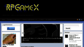 What Rpgamex.com website looked like in 2018 (6 years ago)
