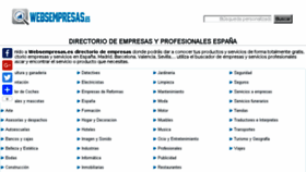 What Red.websempresas.es website looked like in 2018 (6 years ago)