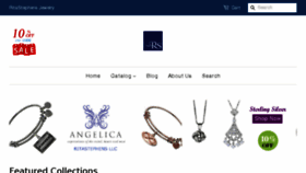 What Ritastephensjewelry.com website looked like in 2018 (6 years ago)