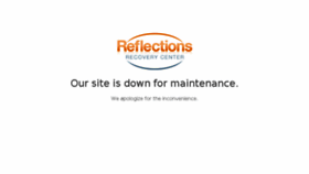 What Reflectionsrecovery.com website looked like in 2018 (6 years ago)