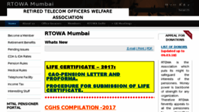 What Rtowambi.in website looked like in 2018 (7 years ago)