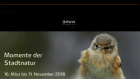 What Rww.de website looked like in 2018 (6 years ago)