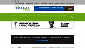 What Revistahospitaisbrasil.com.br website looked like in 2018 (6 years ago)