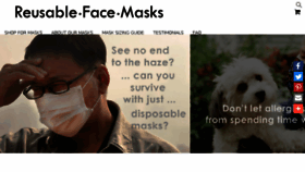 What Reusablefacemasks.com website looked like in 2018 (6 years ago)