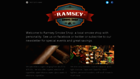 What Ramseysmokeshop.com website looked like in 2018 (6 years ago)