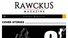 What Rawckus.com website looked like in 2018 (6 years ago)