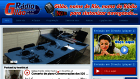 What Radiogilao.com website looked like in 2018 (6 years ago)