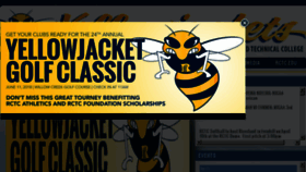 What Rctcyellowjackets.com website looked like in 2018 (6 years ago)