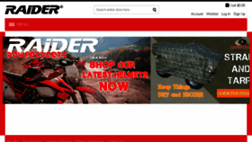 What Raiderpowersports.com website looked like in 2018 (6 years ago)
