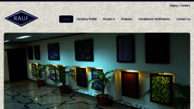 What Raufmills.com website looked like in 2018 (7 years ago)