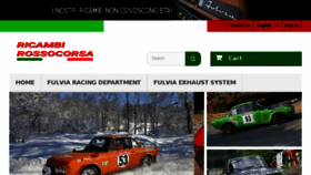 What Ricambirossocorsa.it website looked like in 2018 (6 years ago)