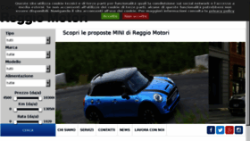 What Reggiomotori.it website looked like in 2018 (6 years ago)