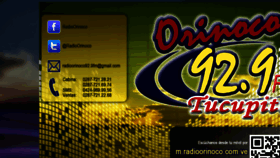 What Radioorinoco.com.ve website looked like in 2018 (7 years ago)