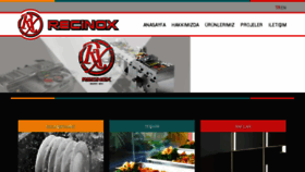 What Recinox.com.tr website looked like in 2018 (6 years ago)